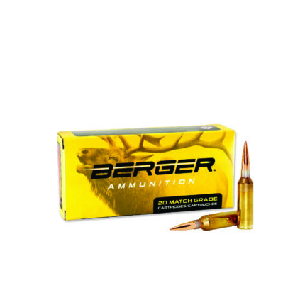 Berger 6.5 PRC 156gr EOL Elite Hunter Rifle Ammunition